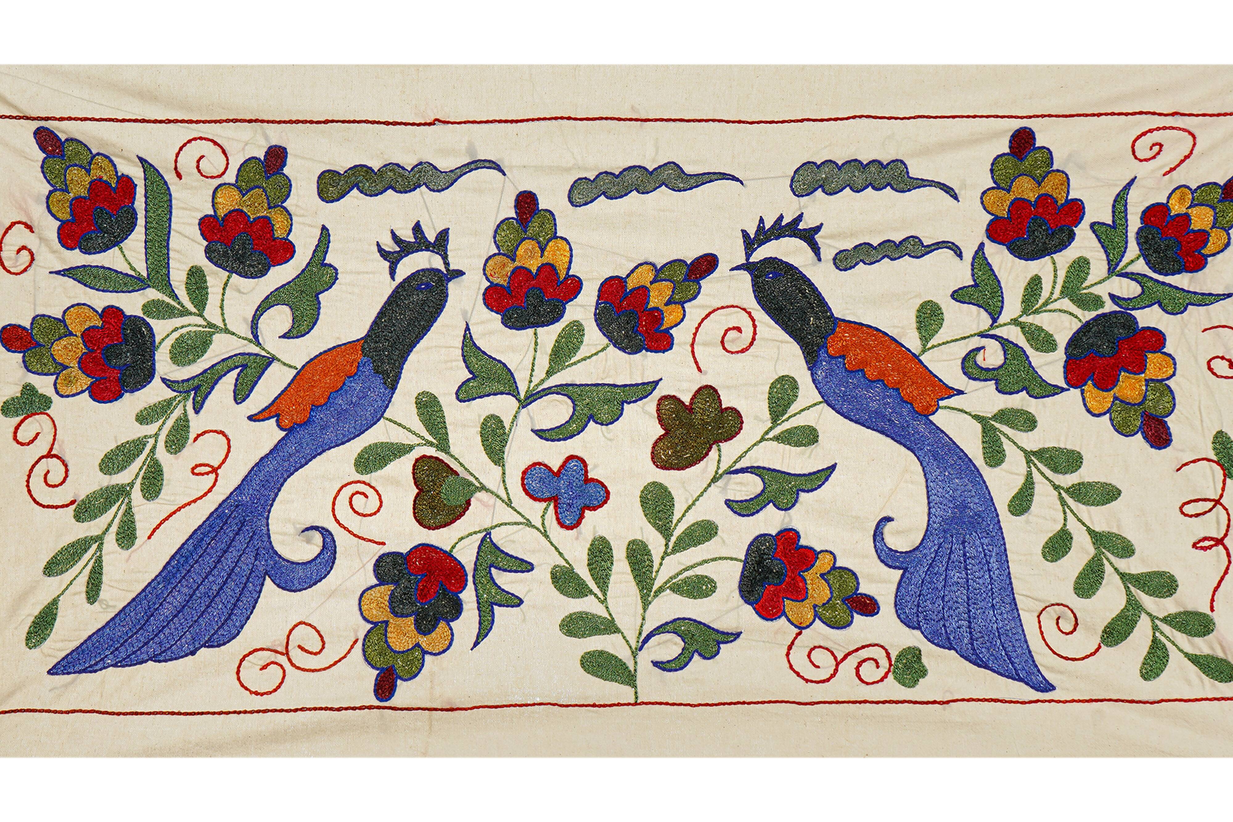 Vintage Turkish hand-knotted rug 46x90 cm