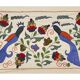 Vintage Turkish hand-knotted rug 46x90 cm