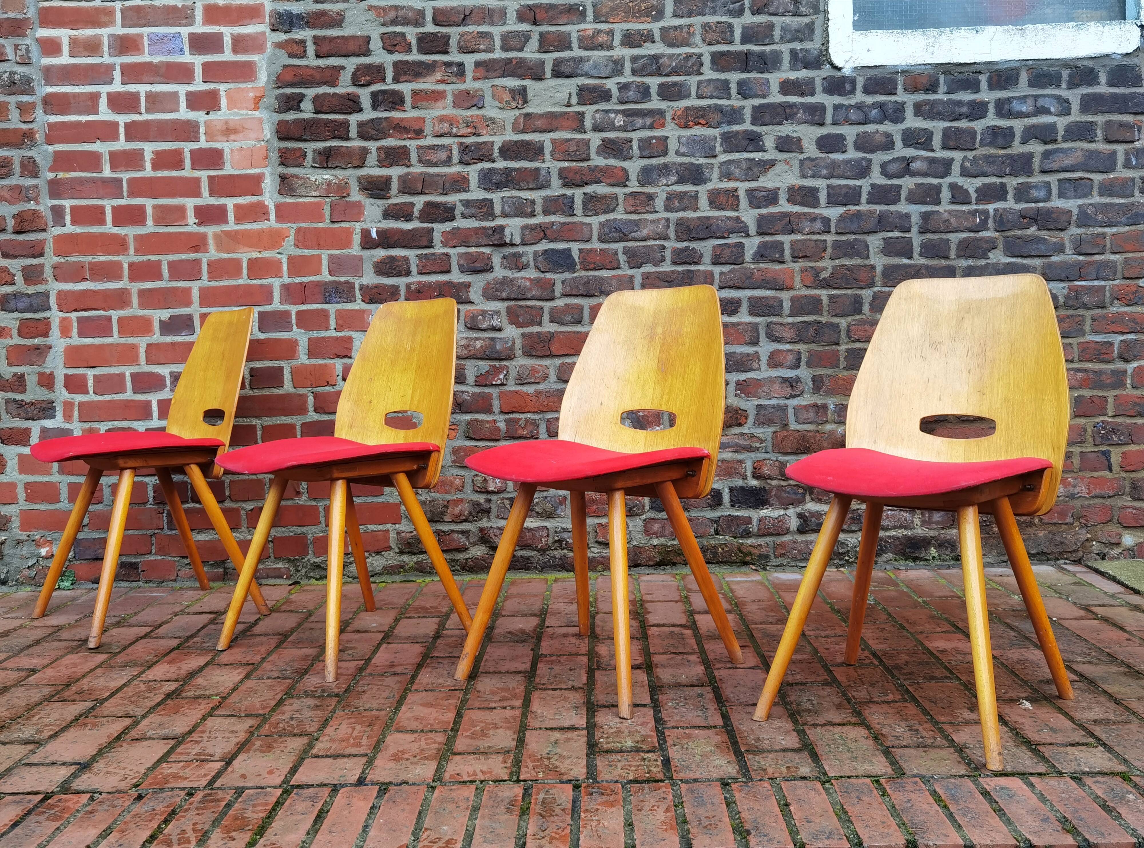 Lollipop Chairs by Franti-ek Jirak