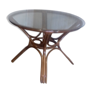 Table en rotin
