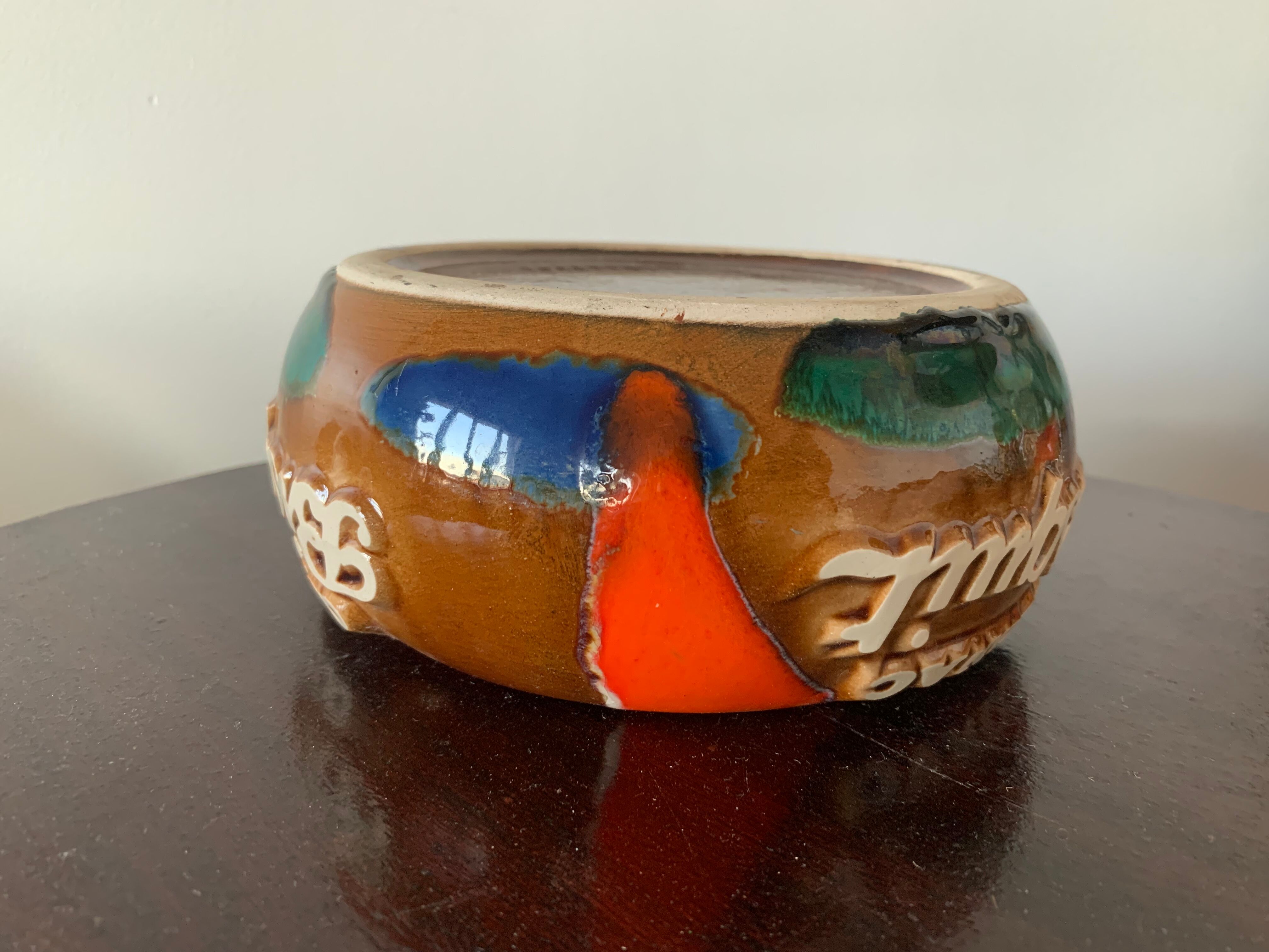 Vintage ashtray Cognac Bisquit