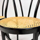Set of 4 Bentwood and Cane Cafe Dining Chairs, 1990s
