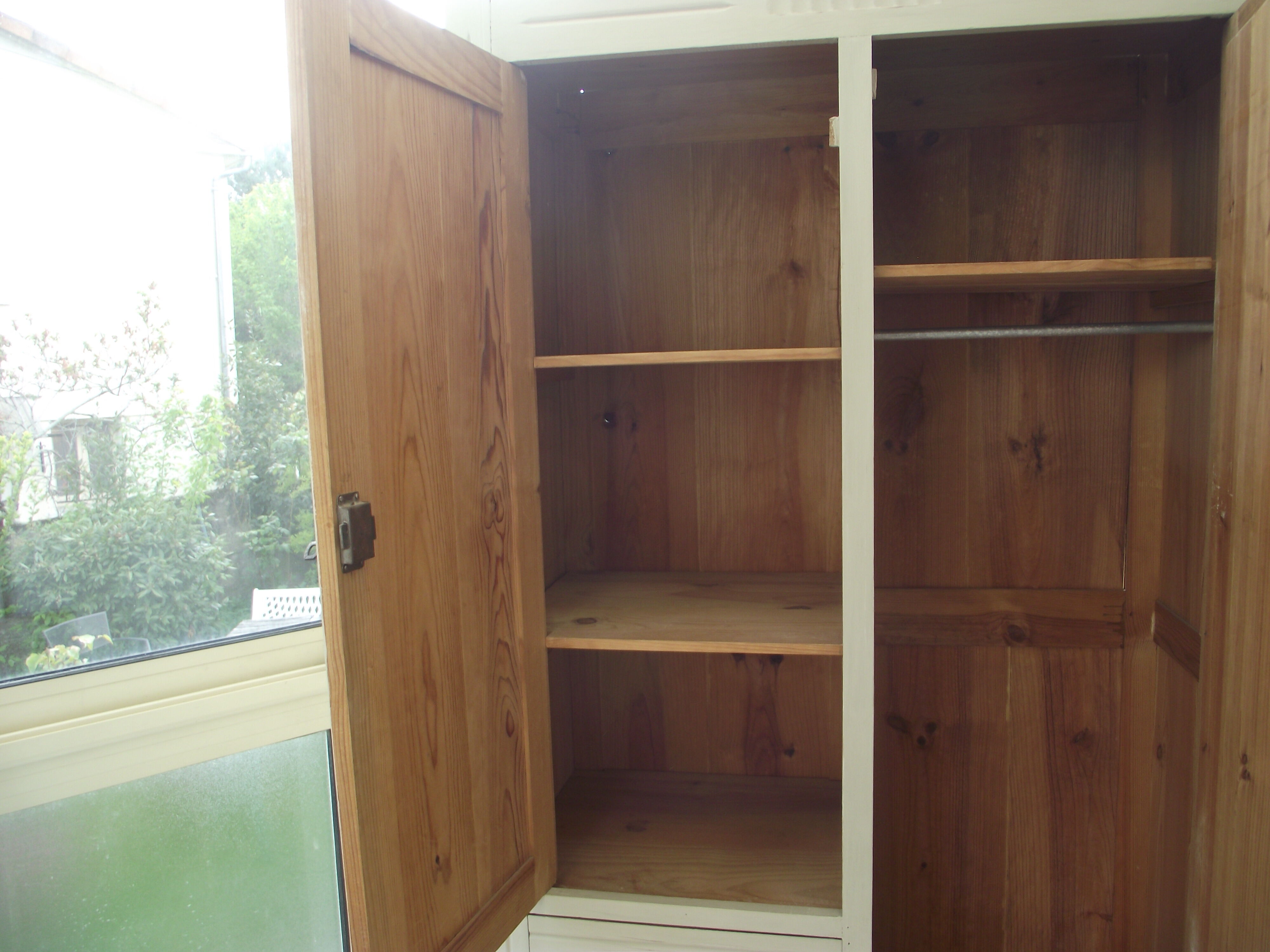 Painted Parisian wardrobe