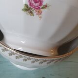 Chauvigny porcelain floral bowls