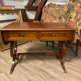 Desk with flap