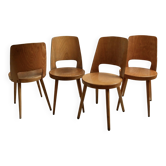 Set of 4 Mondor Baumann chairs