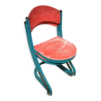 Paire de chaises empilables Souvignet