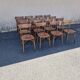 Set of 32 Luterma bistro chairs, 1960s