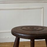 Wooden tripod stool
