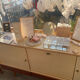 Vintage sideboard 60s beige