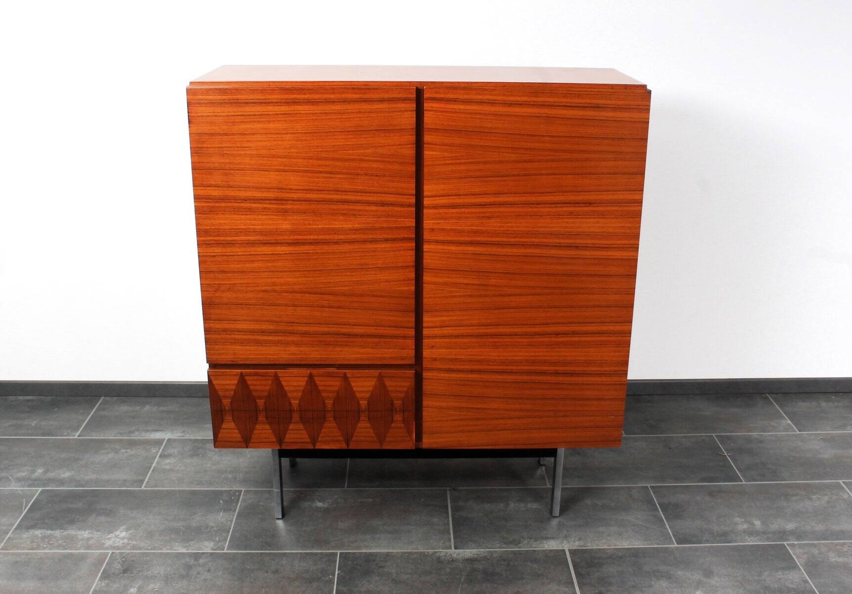 Rosewood highboard by Musterring International, 1960s