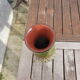 Vase original vintage 1970 folklorique.