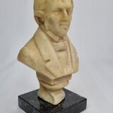 Wax bust of composer Frédéric Chopin, 16 cm