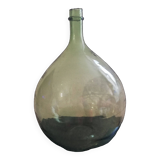 Dame-jeanne en verre soufflée verte 25l