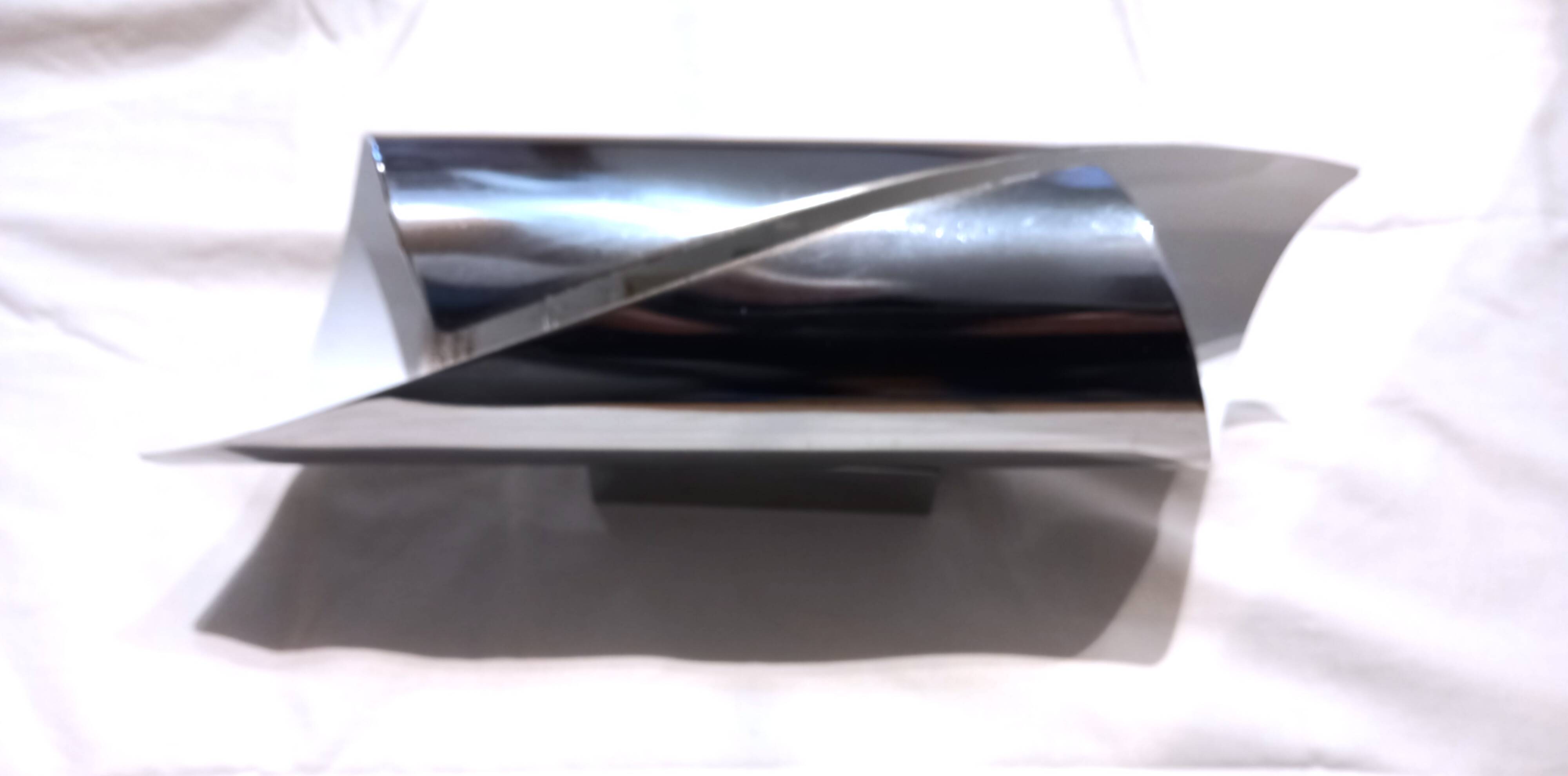 Metal cylinder wall light