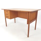 Danish Teak Desk by Gunnar Nielsen Tibergaard, 1960s