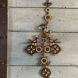 Enameled bronze Byzantine cross