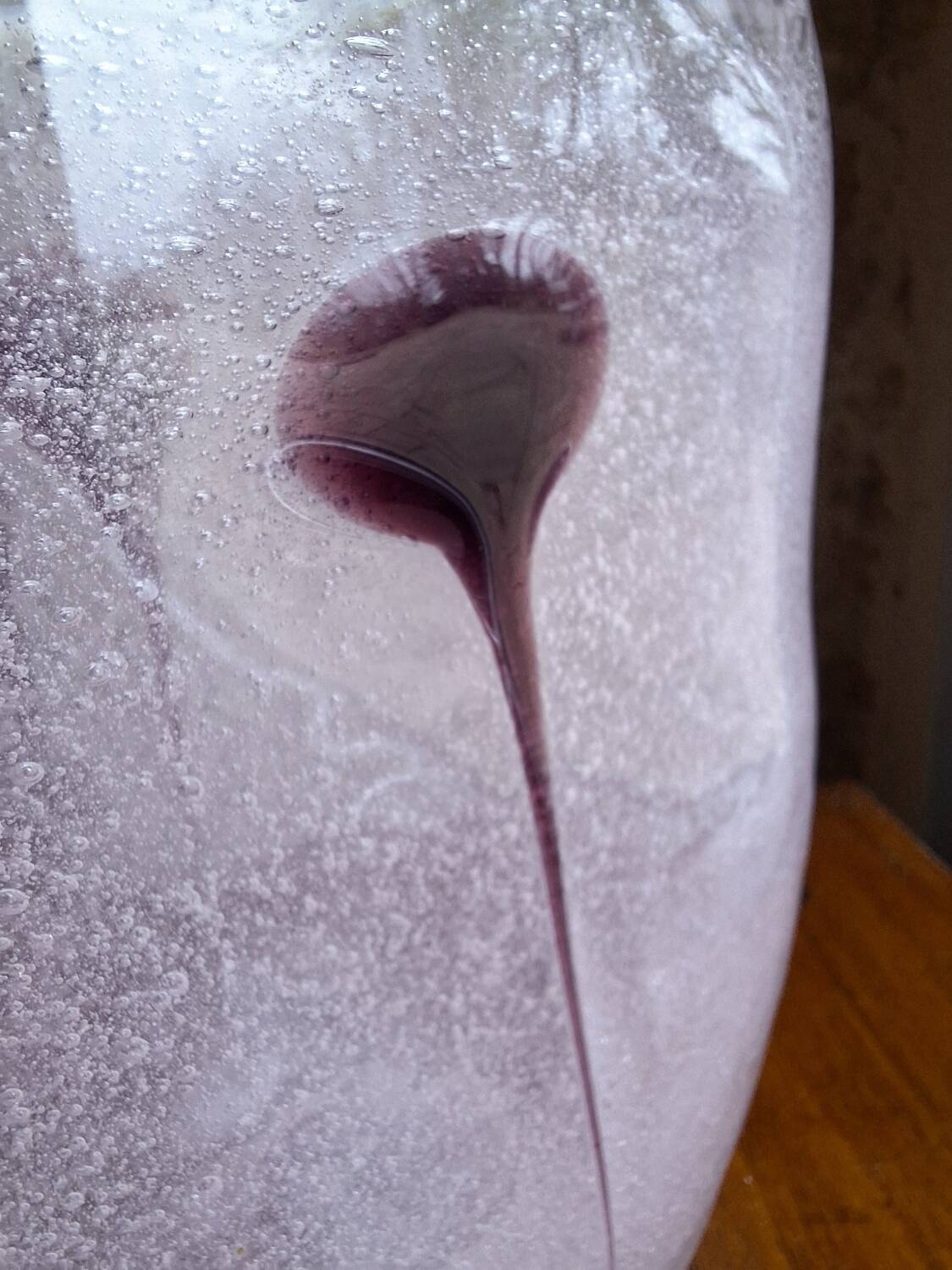 Kosta Boda bubble glass vase