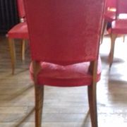 6 chaises skaï