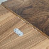 Extendable lacquered table czechoslovakia trud 1960