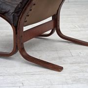 1970s, Norwegian design by Ingmar Relling, model "Siesta", leather.