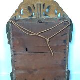 Miroir en bois doré style Louis XVI
