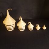 Small woven nesting baskets