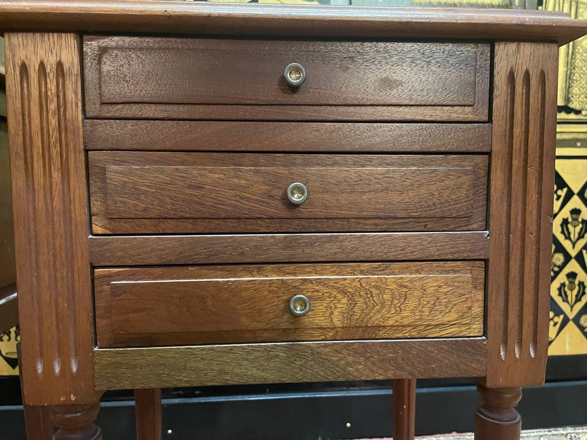 Pair of Art Deco style bedside tables