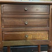 Pair of Art Deco style bedside tables