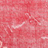 7x10 pale red large turkish rug, 203x310cm