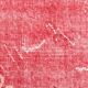 7x10 pale red large turkish rug, 203x310cm