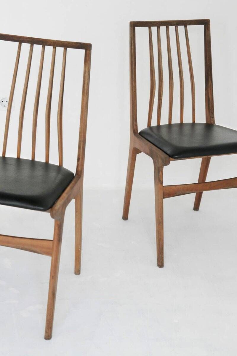 Set of vintage Windsor chairs, 1960s