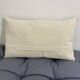 Coussin artisanal en toile ancienne style Kilim