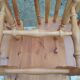 Set of 6 western bistro chairs, including 2 with armrests.
