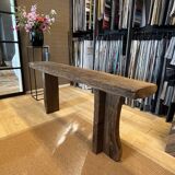 Console chêne massif ancien centenaire