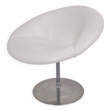 Artifort Little Globe Chair by Pierre Paulin in Leather, 1980's