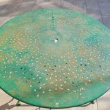 Wrought iron garden table