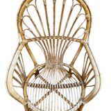 Rattan armchair from the 60s, Netherlands