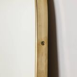 Gio Ponto, in the style of. Pair of mirrors framed in gilt brass. 1980s