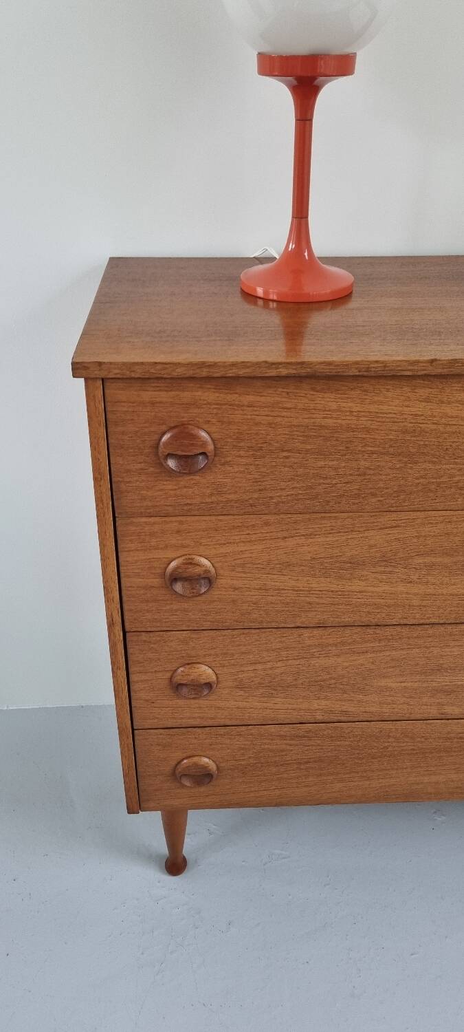 Teak chest of drawers 1960