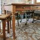 Table de ferme 3 tiroirs, 6 à 8 personnes