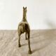 Cheval en laiton doré