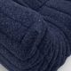 Togo three-seater sofa in dark blue boucle by Michel Ducaroy for Ligne Roset
