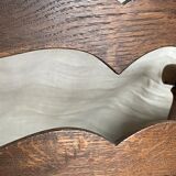 Pair of straw armchairs