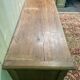 Oak craft cabinet with drawers