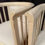 Pair of armchairs designed by Josef Hoffmann for Cabaret Fledermaus, Austri