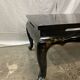 Vintage Japanese-style coffee table in painted lacquered wood