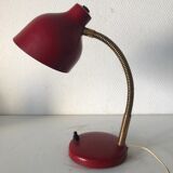 Devil red cocotte lamp vintage 1950 27cm