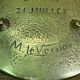 Ancien vide poche bronze s max le verrier signe astrologique" cancer " art deco