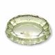Modern mirrored crystal beveled ashtray, Italy 1940s